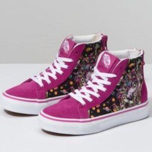 Vans Hi Top Size 1.5 Purple